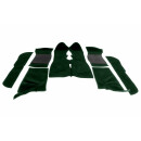 Teppichsatz Wolle "Luxury", emerald-gr&uuml;n