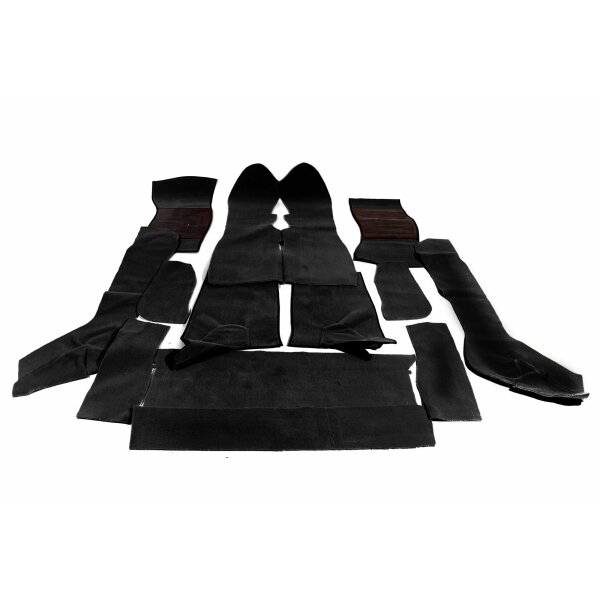 CARPET SET TUFTED BLACK