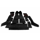 CARPET SET TUFTED BLACK