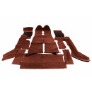 CARPET SET TUFTED CHESTNUT BROWN