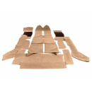 Teppichsatz getuftet, beige