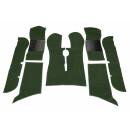 Teppichsatz getuftet, emerald-gr&uuml;n